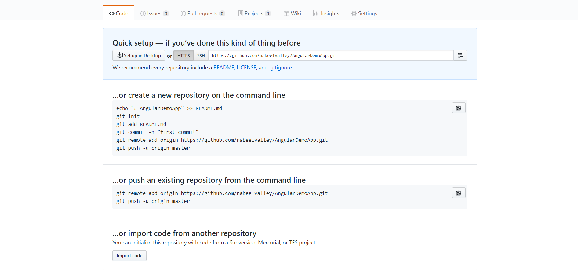 Push App to GitHub